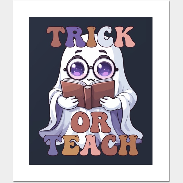 Trick or Teach Wall Art by Rishirt